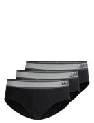 Jaceaston Solid Briefs 3-Pack Underbukser Y-front Briefs Black Jack & ...