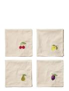Napkins 4-Pack Tutti Frutti Home Textiles Kitchen Textiles Napkins Clo...