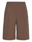 Cotton Suit Bermuda Shorts Bottoms Shorts Chino Shorts Brown Mango