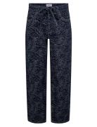 Koggianna Mw Straight Flower Dnm Bj Bottoms Jeans Regular Jeans Navy K...