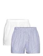 2-Pack Boxer Shorts Underwear Boxer Shorts Blue Weekday