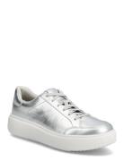 Rtg Metallic-Leather Sneakers Low-top Sneakers Silver FitFlop