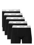 Slhliam 5-Pack Trunk Boxershorts Black Selected