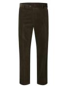 Slhreg-Duca Corduroy Trs Bottoms Trousers Casual Brown Selected