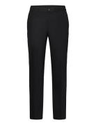 Slhreg-Neil Elastic Wb Trs Bottoms Trousers Formal Black Selected