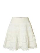 Slfsilja Hw Short Skirt Skirts Short Skirts White Selected