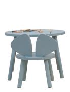 Mouse Børnestol Home Kids Decor Furniture Blue Nofred