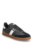 Heritage Aera Suede Sneaker Low-top Sneakers Black Polo Ralph Lauren
