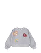 Miki Tops Sweatshirts & Hoodies Sweatshirts Grey Molo
