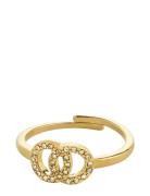 Lulu Halos Stack Ring Gold-Plated Ring Smykker Gold Pilgrim