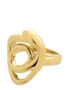 Diego Ring Gold-Plated Ring Smykker Gold Pilgrim