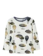 Nmmwillitus Wool Ls Top Noos Tops T-shirts Long-sleeved T-Skjorte Mult...