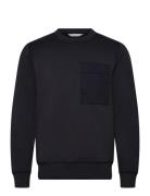 Cfvidar Viscose Sweat W.contrast Po Tops Sweatshirts & Hoodies Sweatsh...