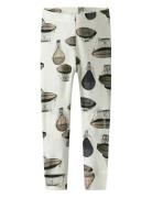 Nmmwillitus Wool Longjohn Bottoms Leggings Multi/patterned Name It