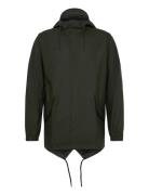 Fishtail Jacket W3 Outerwear Rainwear Rain Coats Khaki Green Rains