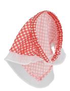 Checkered Headband // Hair Scarf Accessories Headwear Headbands Red SU...