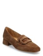 Loafer Shoes Heels Heeled Loafers Brown Gabor