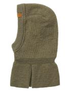 Nbnnanson Knit Balaclava Lil Accessories Headwear Balaclava Green Lil'...