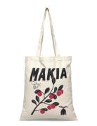 Lingon Tote Bag Shopper Taske Cream Makia