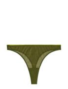 Mesh Thong G-streng Undertøj Green Understatement Underwear