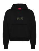 Dimst Tops Sweatshirts & Hoodies Hoodies Black HUGO