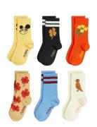 Clover 6-Pack Socks Socks & Tights Socks Multi/patterned Mini Rodini