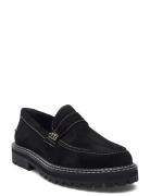 Loafer Shoes Flat Loafers Black ANGULUS