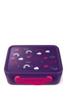 Lunchbox Rainbow Home Meal Time Lunch Boxes Purple Ergobag