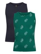 Tnthe New Tank Top 2-Pack Tops T-shirts Sleeveless Multi/patterned The...