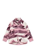Fleece Sweater, Ornament Outerwear Fleece Outerwear Fleece Jackets Pur...