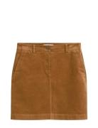 Woven Skirts Skirts Short Skirts Brown Marc O'Polo