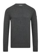 Bs Thorstein Regular Fit Knitwear Tops Knitwear Round Necks Grey Bruun...