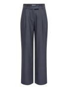 Onllinda Hw Str Mel Pants Tlr Noos Bottoms Trousers Suitpants Grey ONL...