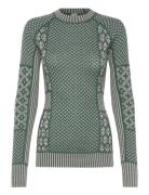 Smekker Ls Sport Base Layer Tops Green Kari Traa