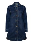 Nanaiw Denim Dress Kort Kjole Navy InWear