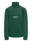Osjcurated Reg Half Zip Sweat Vd Tops Sweatshirts & Hoodies Sweatshirt...