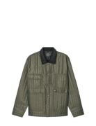 Quilt Chore Jacket Quiltet Jakke Khaki Green Mads Nørgaard