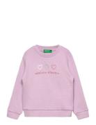 Sweater L/S Tops Sweatshirts & Hoodies Sweatshirts Pink United Colors ...
