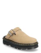 Zebzag Mule - Suede Shoes Mules & Slip-ins Flat Mules Beige Dr. Marten...