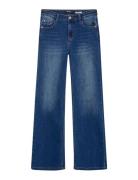 Wide Fit Dark Denim Bottoms Jeans Loose Jeans Blue Indian Blue Jeans