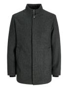 Jjeharrison Wool Blend Jacket Sn Uldjakke Jakke Grey Jack & J S