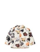 Uli Outerwear Fleece Outerwear Fleece Jackets Cream Molo