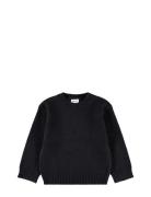 Brian Tops Knitwear Pullovers Black Molo
