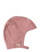 Hoody Accessories Headwear Hats Baby Hats Pink MarMar Copenhagen