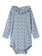 Berta Bodies Long-sleeved Blue MarMar Copenhagen