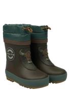Wellies Winter - 3D Shoes Rubberboots High Rubberboots Green Mikk-line