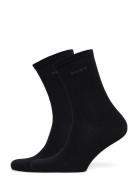 2P Rs Uni Logo Cc W Lingerie Socks Regular Socks Black BOSS
