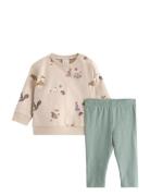 Set Sweatshirt Leggings Forest Sets Sets With Long-sleeved T-shirt Mul...