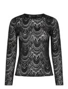 Cmlacie-Tee Tops T-shirts & Tops Long-sleeved Black Copenhagen Muse