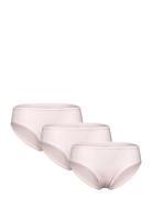 3 Pack Cotton Panties Night & Underwear Underwear Panties Pink Mango
